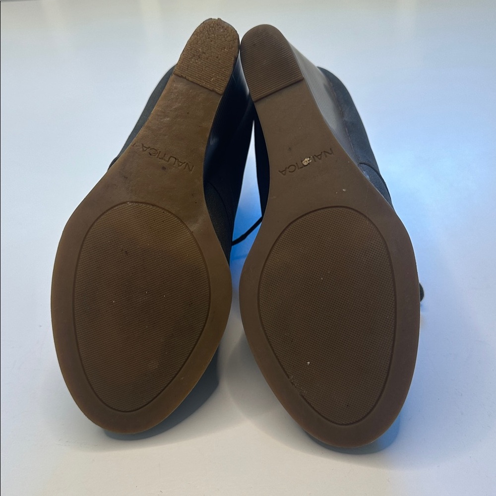 Nautica Wedge Ankle Boots green size 5.5 - Picture 5 of 7